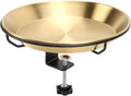 Haofy 304 Stainless Steel Detachable Bird Bath Bowl for Outdoor Garden Yard Patio Weatherproof Rustproof Removable Waterer for Backyard Bird Lovers and Nature Enthusiasts