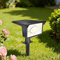 Solar Spot Lights Outdoor Waterproof, 2pack Landscape Spotlights Solar Powered, 3 Lighting Modes Garden Lights for Yard Tress Outside House