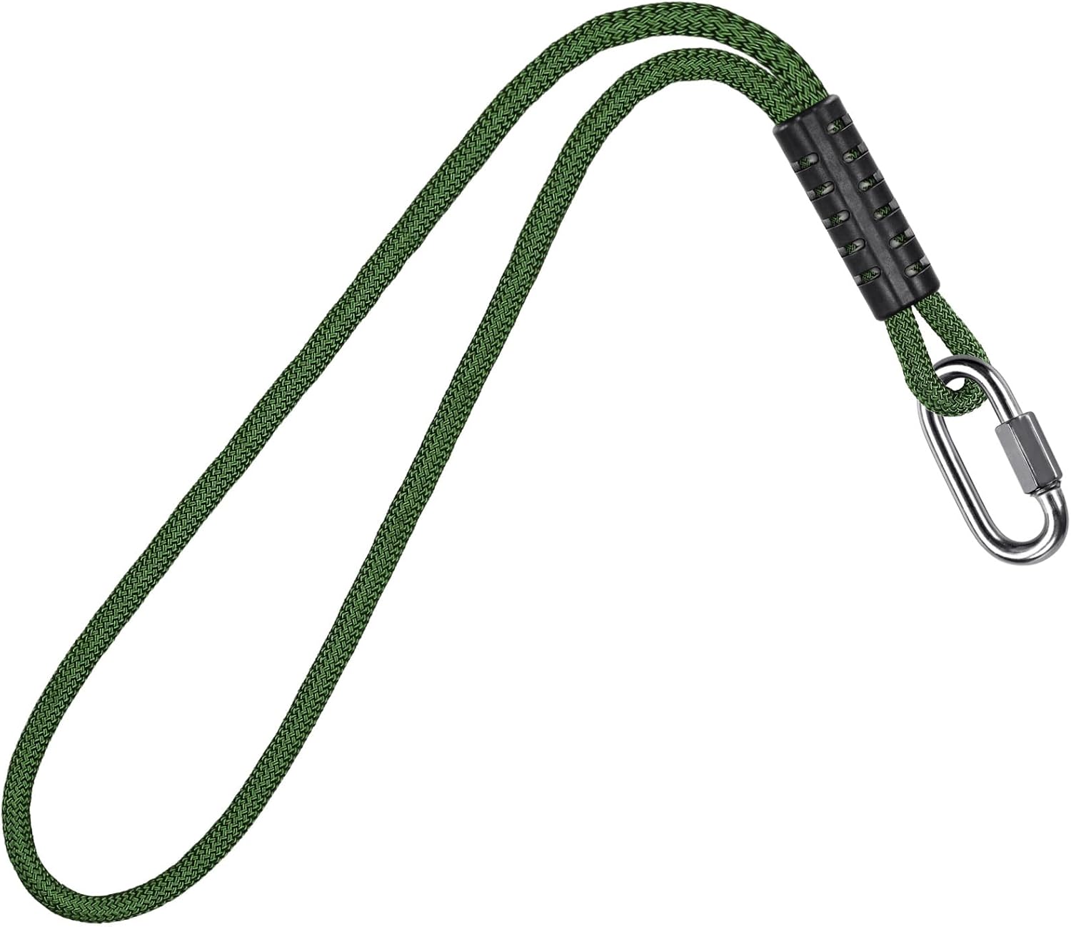 SELEWARE 10ft Tree Swing Rope Hammock Straps Hanging Kit - Fast & Easy Install for Hammock Chair, Tire Swing - Indoor/Outdoor Playground Accessories - Green, 1 Pack