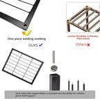 Metal Plant Stand Indoor Metal Plant Stands Outdoor Tiered Plant Shelf for Multiple Plants, 3 Tiers 7 Potted Ladder Plant Holder Table Plant Pot Stand for Window Garden Balcony Living Room