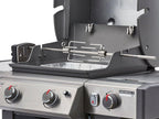Weber® Grill Rotisserie Kit for Genesis II 200/300 Series | Great for Slow Roasting Chicken, Ribs, or Turkey on your Weber® Grill; Includes Spit, Forks, and Motor - Grill Accessories