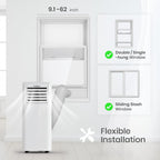 tosot 9,500 btu air conditioner easier to install, package contents