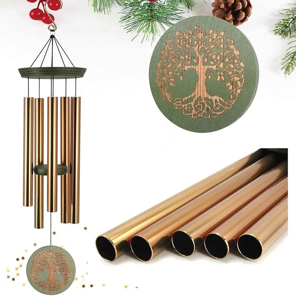 astarin's tree of life wind chimes 36in outdoor, main product view