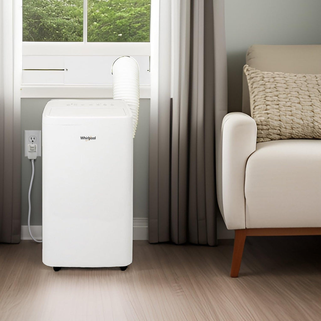 whirlpool 14,000 btu portable air conditioner with heater, view 10