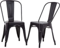 fdw metal dining chairs set of 2 patio, main product view