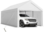 carport 10x20ft heavy duty canopy storage shed,portable garage, main product view
