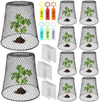 9.13"×9.13" chicken wire cloche plant covers garden netting, main product view