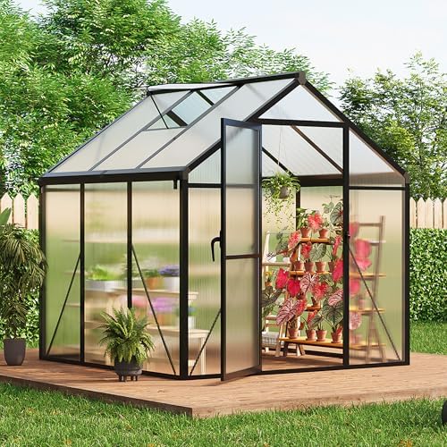 6×6 ft greenhouse, large walk in greenhouses for, view 9