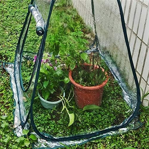 porayhut pop up greenhouse cover ,pack of 2, front angle view