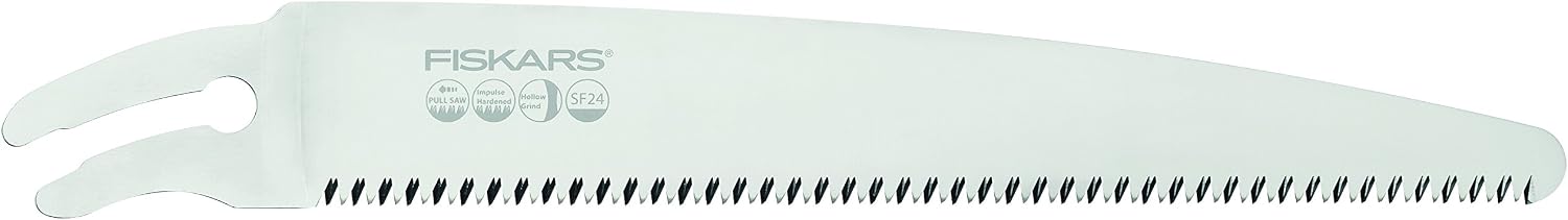 Fiskars straight saw blade for professional handsaws SW 240 and SW 330, blade length: 24 cm, high-quality steel, SF24, 1020198