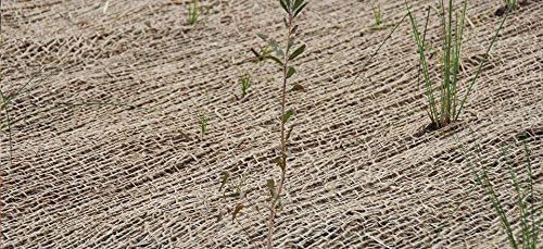 jute erosion control, soil saver mesh blanket, view 9
