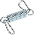 Hammock Chair Spring Hammock Chair Hanging Kit With 2 Carabiner Snap Hooks Heavy Duty With 550 LB Capacity Swing Spring For Swinging