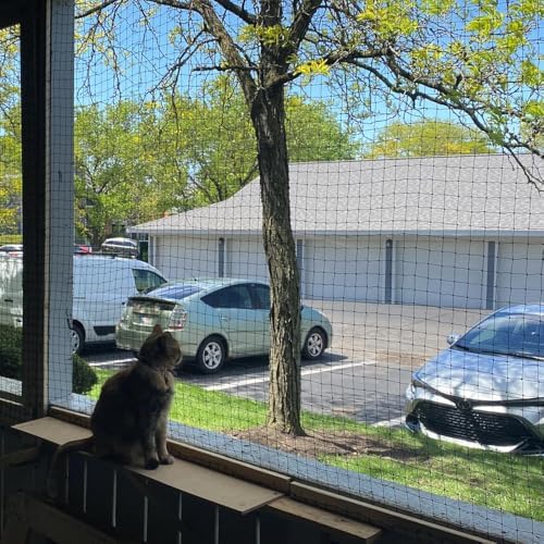 26 ft cat netting balcony, no steel wire, view 9