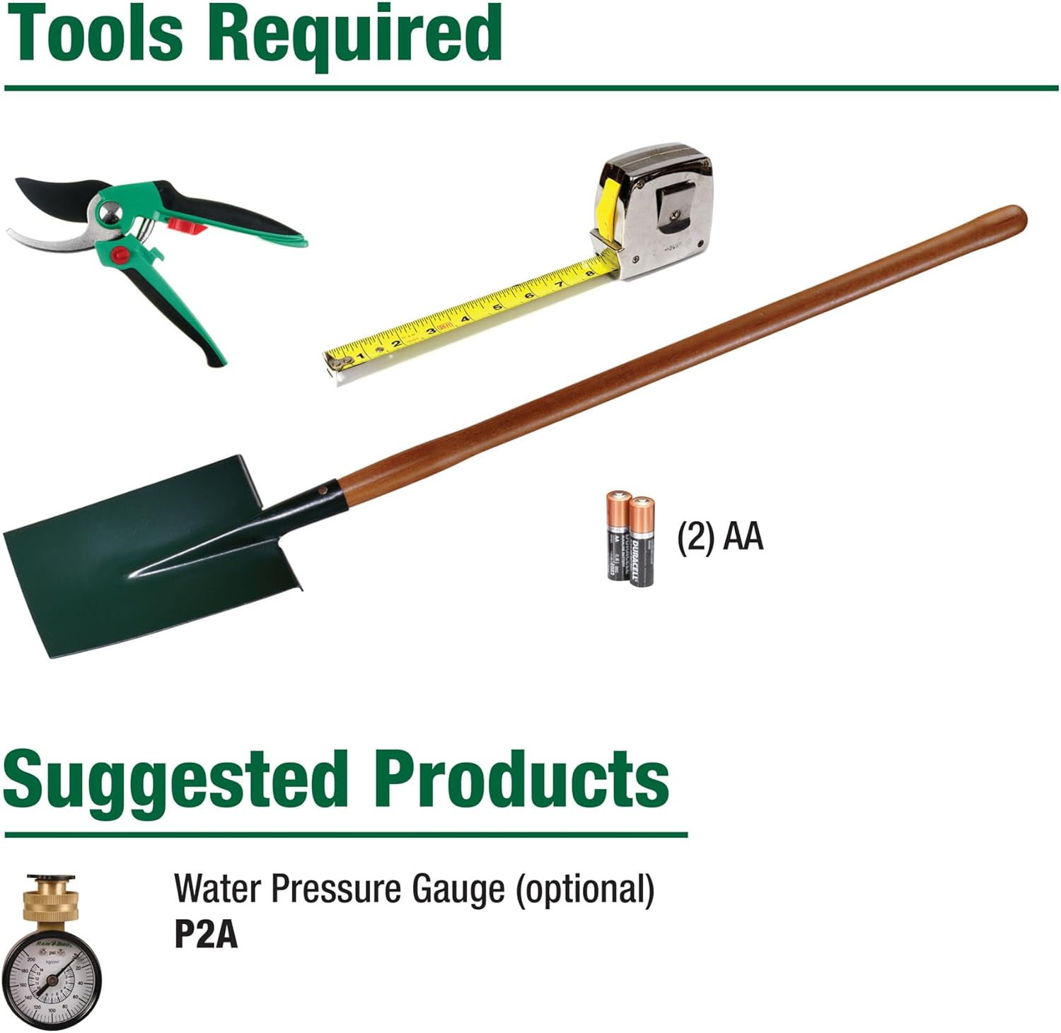 Rain Bird 32ETI DIY Install In-Ground Automatic Sprinkler Kit