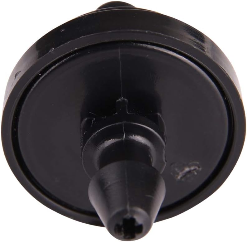 Raindrip PC4010B 1 GPH Pressure Compensating Drippers, Drip Irrigation Emitters for Drip Irrigation Gardening System, Maintains Constant Water Flow, 10-Pack, Black