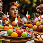 120 pcs 4.7 in long Pink heart Bamboo Cocktail, Heart Toothpicks for Appetizers, Natural Bamboo Food Picks for Valentines Day,Propose Marriage,Wedding Party.