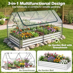 s afstar raised garden bed with cover, 6ft on a desk or shelf