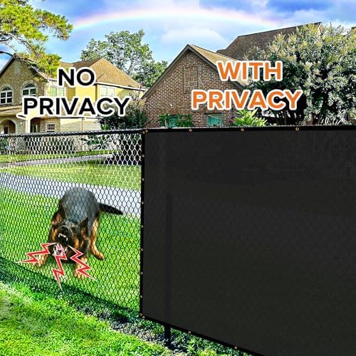 4ftx50ft fence privacy screen heavy duty 170 gsm, close-up detail