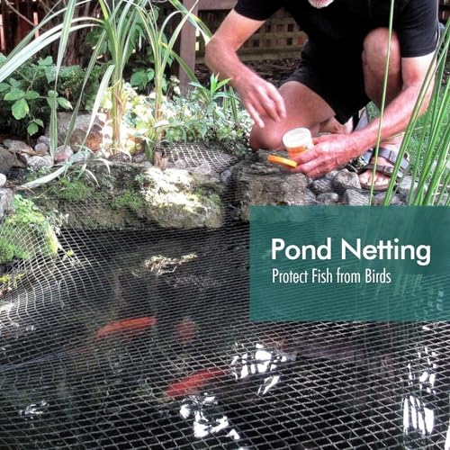 bird netting for garden, fetanten 7.5 x 100ft, close-up detail