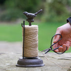 esschert design usa tg214 garden twine and scissors, close-up detail