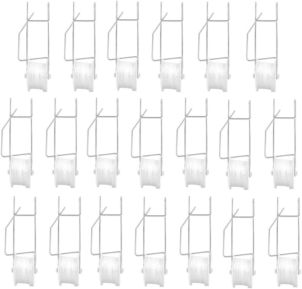 tomato trellis roller hooks with 49.2ft string for, main product view