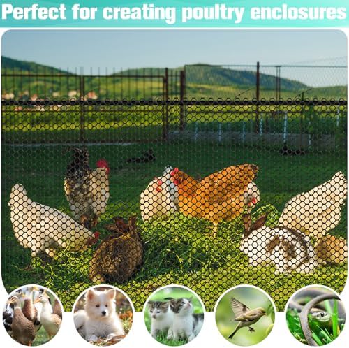 plastic mesh fence sheet 15.7in x 50ft, package contents