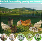 plastic mesh fence sheet 15.7in x 50ft, package contents