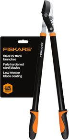 fiskars 28" power-lever garden bypass loppers, 1.75" cut, main product view