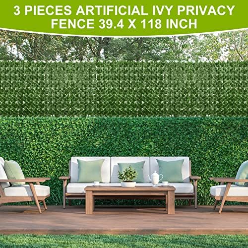funtery 3 pieces balcony privacy screen 39.4 x, package contents