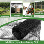 100ft deer fence netting, heavy duty deer netting, package contents