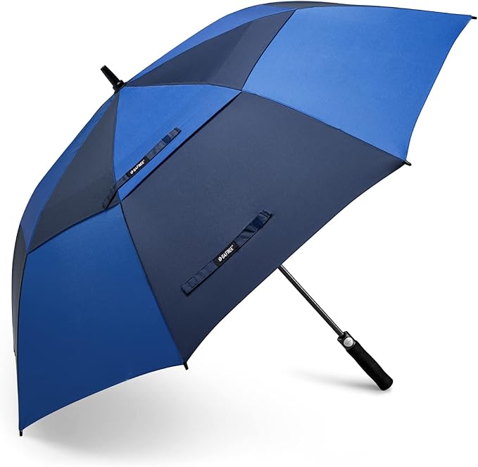 G4Free 47/54/62/68/72 Inch Automatic Open Golf Umbrella Oversize Extra Large Double Canopy Vented Windproof Waterproof Stick Umbrellas
