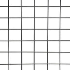 american garden works stnmb narrow screen trellis, black showing dimensions