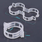 200Pcs Garden Clips for Climbing Plants, Reusable Trellis Clips for Tomatoes, Cucumbers, Peas - Gentle Plastic Plant Supports, Sun - Resistant Plastic Plant Supports