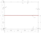 mytee products 2 pack 8' x 10' clear on a desk or shelf