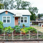 decorative garden fence, 17in (h) x 10ft(l) no, view 9