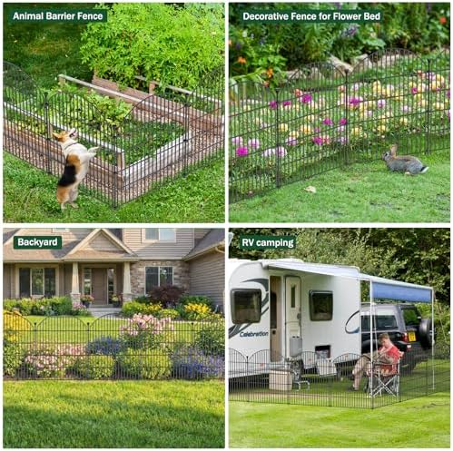 no dig garden fence panels, dog fence outdoor on a desk or shelf