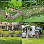 no dig garden fence panels, dog fence outdoor on a desk or shelf