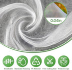 gonlei garden netting 2pack 10x30ftplants garden mesh berry, side view