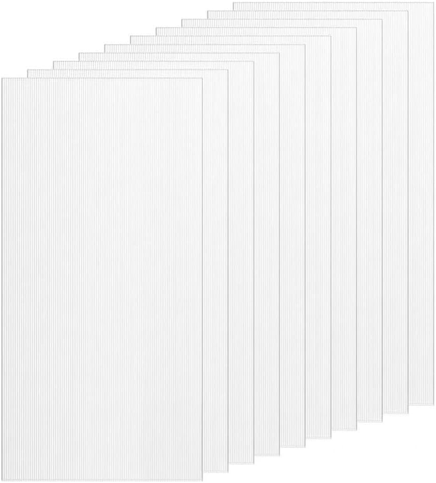 garvee 6 pcs 4ft *2ft *0.16in polycarbonate twin-wall, main product view
