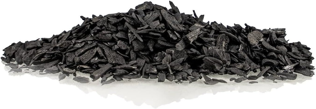 gardenera horticultural charcoal for indoor plants [4-quart bag] shown in use