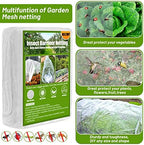 garden mesh netting kit, 6 sets wide garden, close-up detail