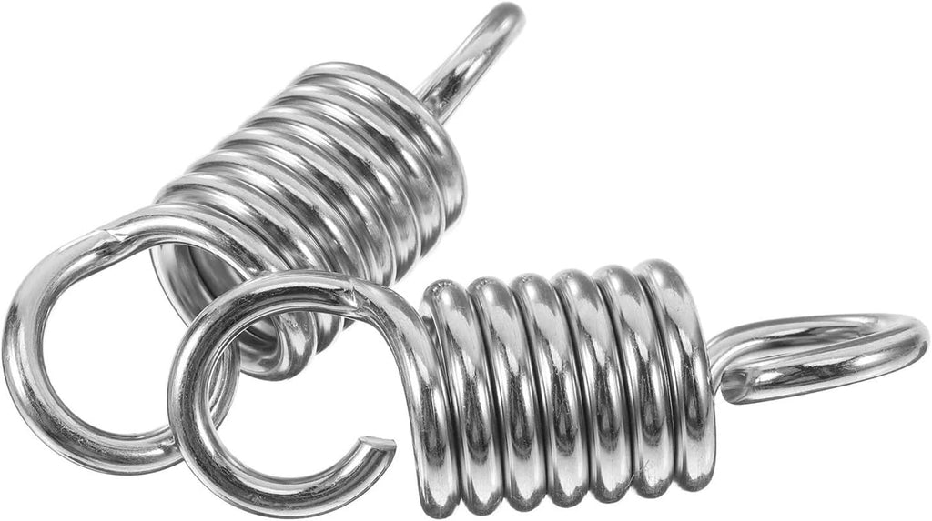 Hammock Chair Spring 2 Pcs Heavy Duty Compression Spring Hammock Fixing For Swing Chair Porch Patio Outdoor Suspension Springs