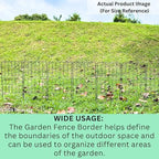 shoplala decorative outdoor garden fence (20 panels) 12x24in, package contents