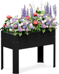 Raised Garden Bed with Tall Legs, Elevated Metal Planter Box for Vegetables, Herbs, Flowers - Outdoor Use in Backyard, Patio, Balcony & Deck
