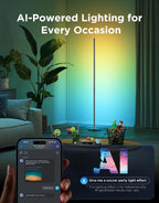 govee rgbic floor lamp basic, 1000lm led corner, package contents