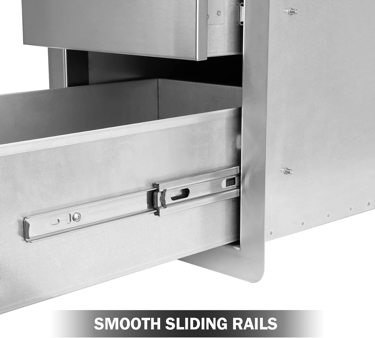 stanbroil triple access drawers for outdoor kitchen, 304, package contents