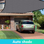 90% Shade Cloth Sun Shade Fabric for Patio Garden Pergola Shade Cover Canopy with Gromments (Grey, 8X12 FT)