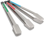 Broil King 64312 Stainless Steel Color-Coded Baron Grill Tong Set, Red, Blue, Green