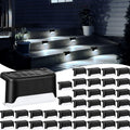 tuanse 36 pack solar deck lights outdoor step, main product view