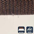 SUNNY GUARD Custom Size 11'x12' Rectangle Brown UV Block Sunshade for Backyard Yard Deck Patio Garden Outdoor Activities and Facility(Customized)